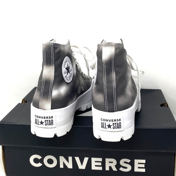 Converse Chuck Taylor Lugged Platform Shoes High Women Storm Wind Canvas 572564C - Picture 6 of 9